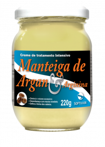 Creme Manteiga de Argan & Arginina 220g